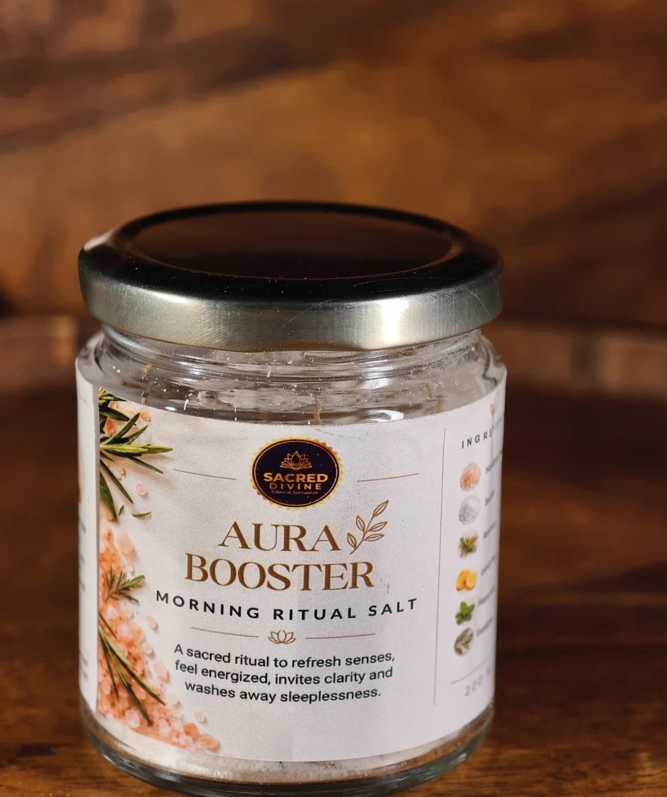 Aura Booster Ritual Salt, Sacred Divine