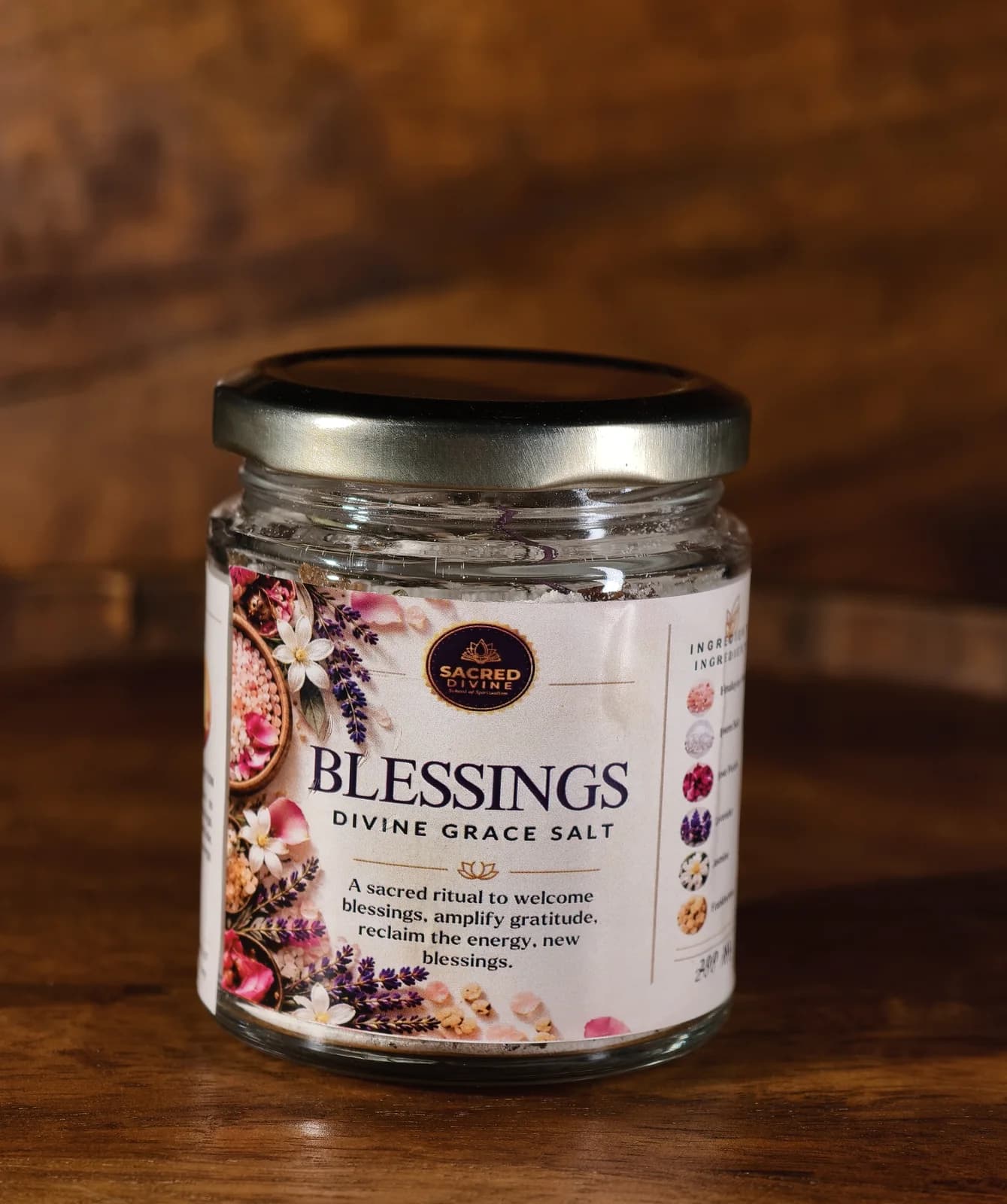 Blessings Ritual Salt, Sacred Divine