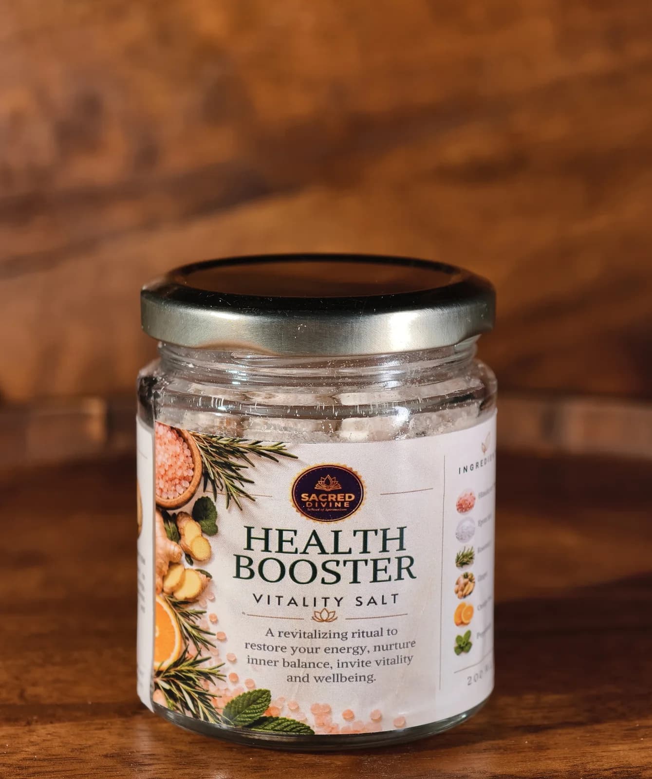 Health Booster Ritual Salt, Sacred Divine
