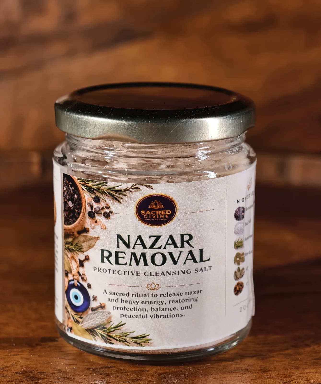 Nazar Removal Ritual Salt, Sacred Divine