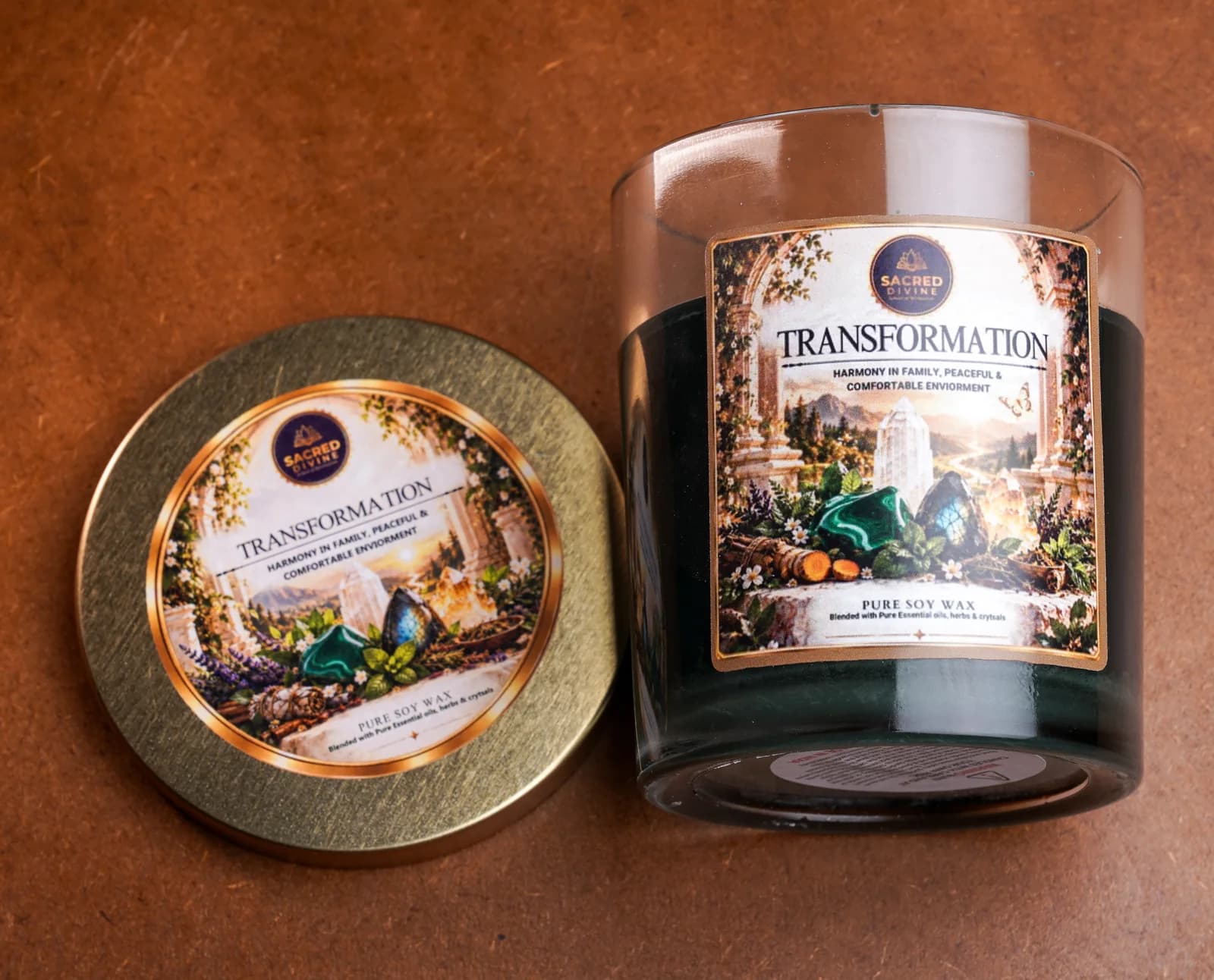 Transformation Intention Candle, Sacred Divine