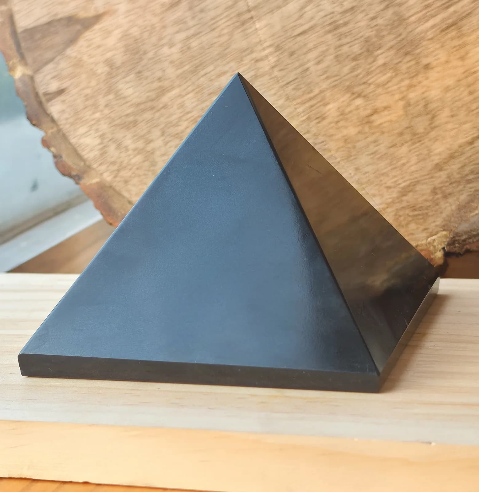 Black Tourmaline Pyramid, Sacred Divine