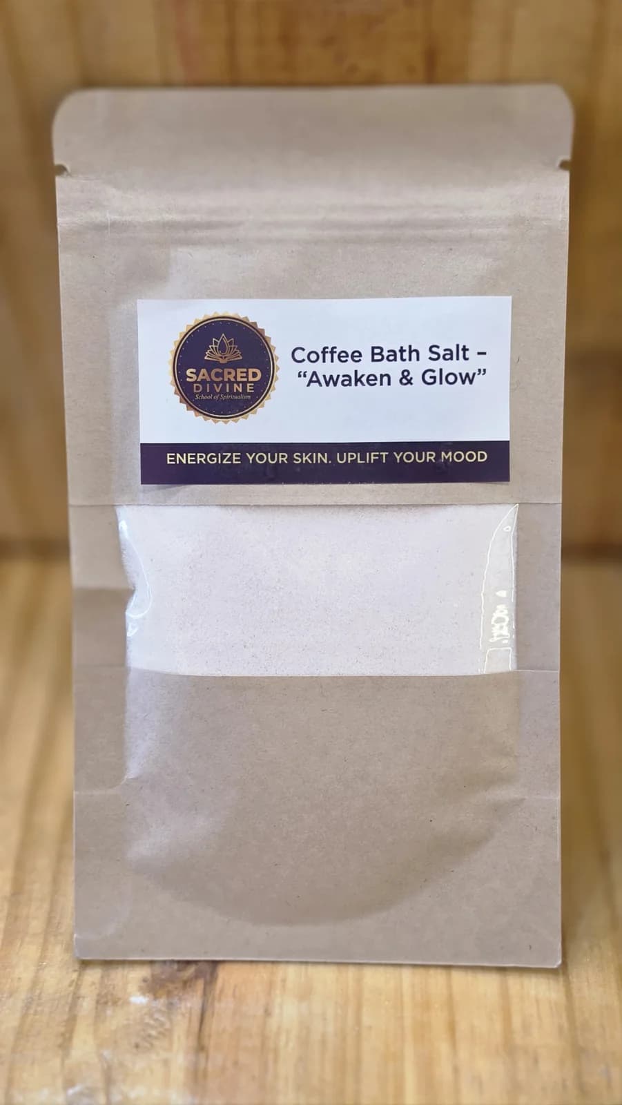 Coffee Bath Salt, Sacred Divine