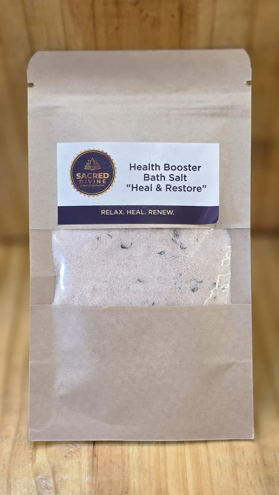Health Booster Bath Salt, Sacred Divine