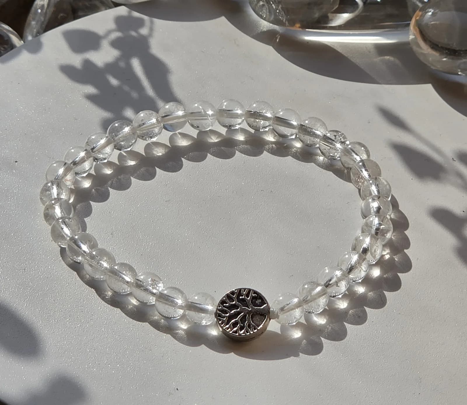 Clear Quartz Bracelet, Sacred Divine