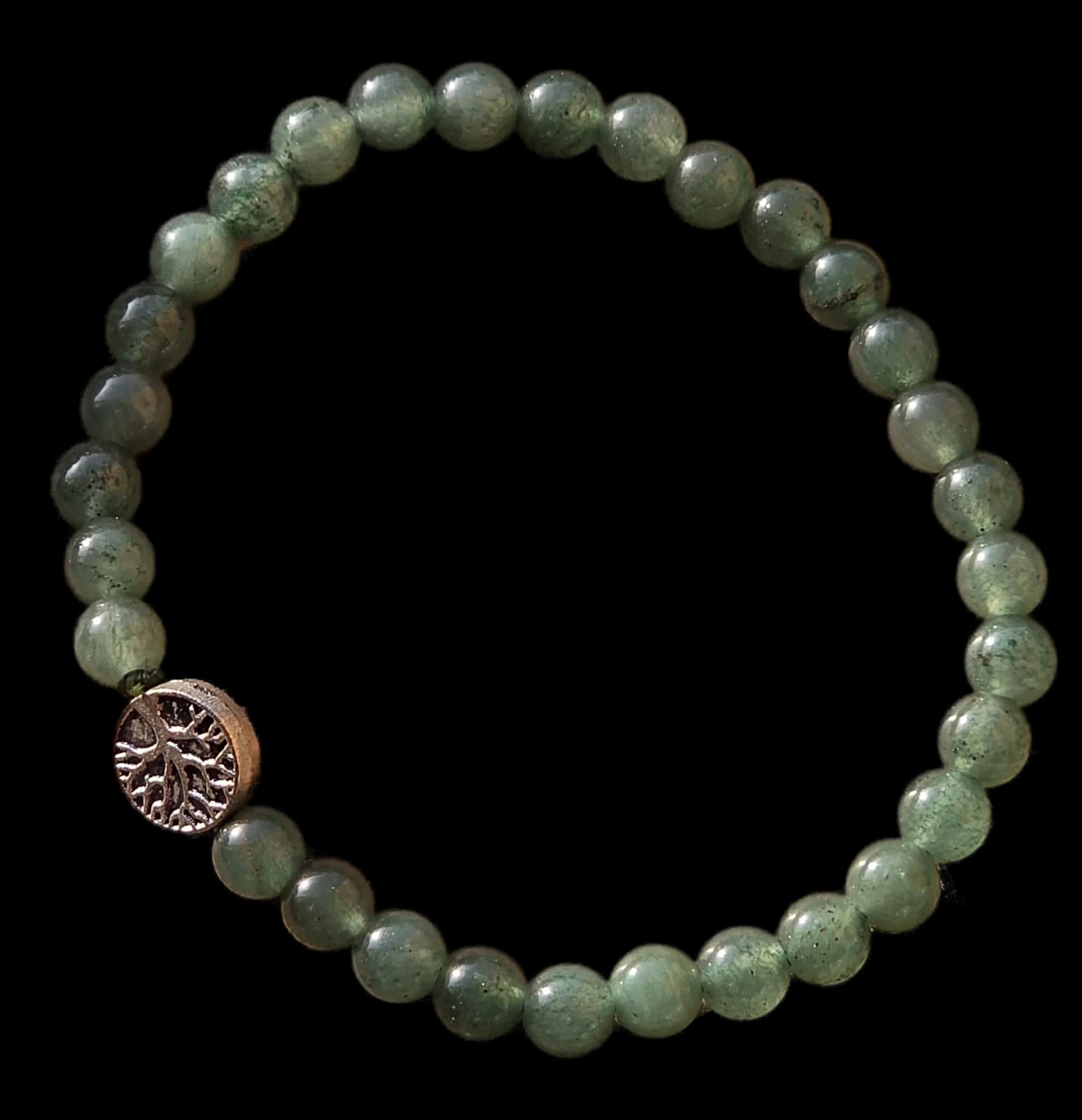 Green aventurine bracelet