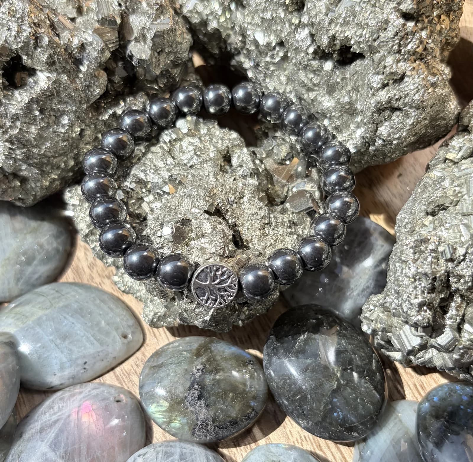 Hematite Bracelet, Sacred Divine