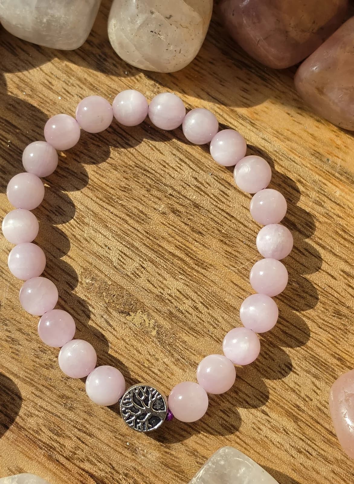 Kunzite Bracelet, Sacred Divine