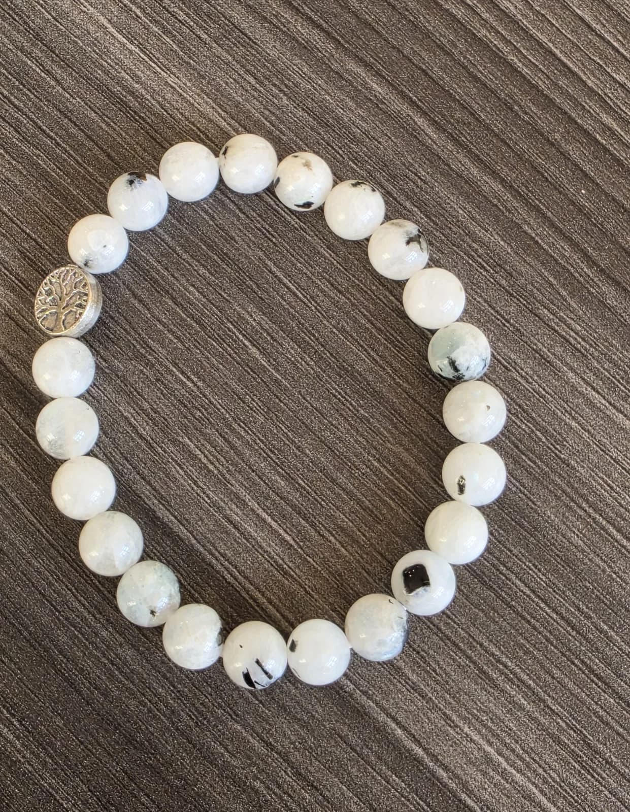 Rainbow Moonstone Bracelet, Sacred Divine