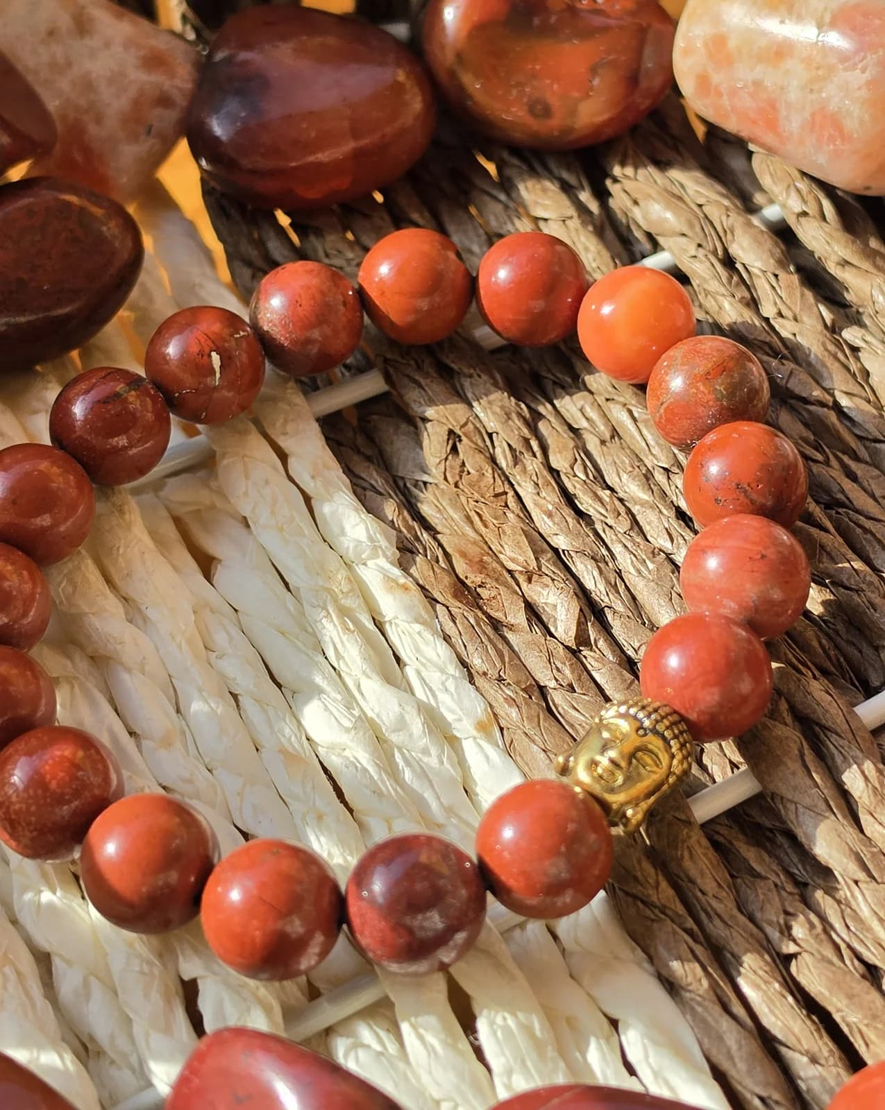 Red Jasper Bracelet, Sacred Divine