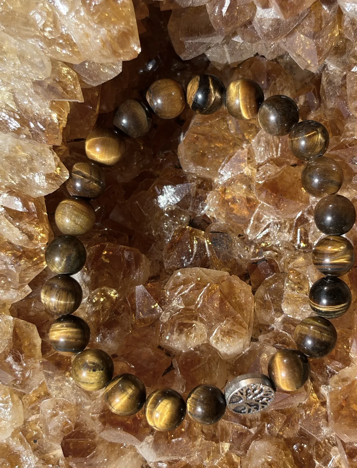 Tiger Eye Bracelet, Sacred Divine