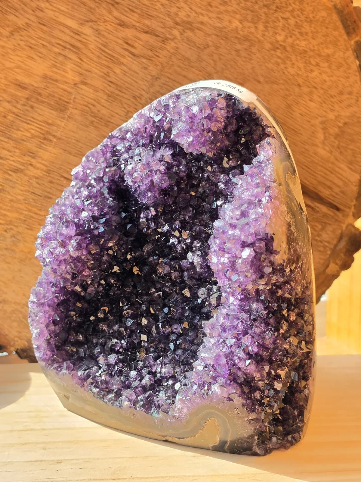 Amethyst Geode Cluster, 2.5 kg, Sacred Divine