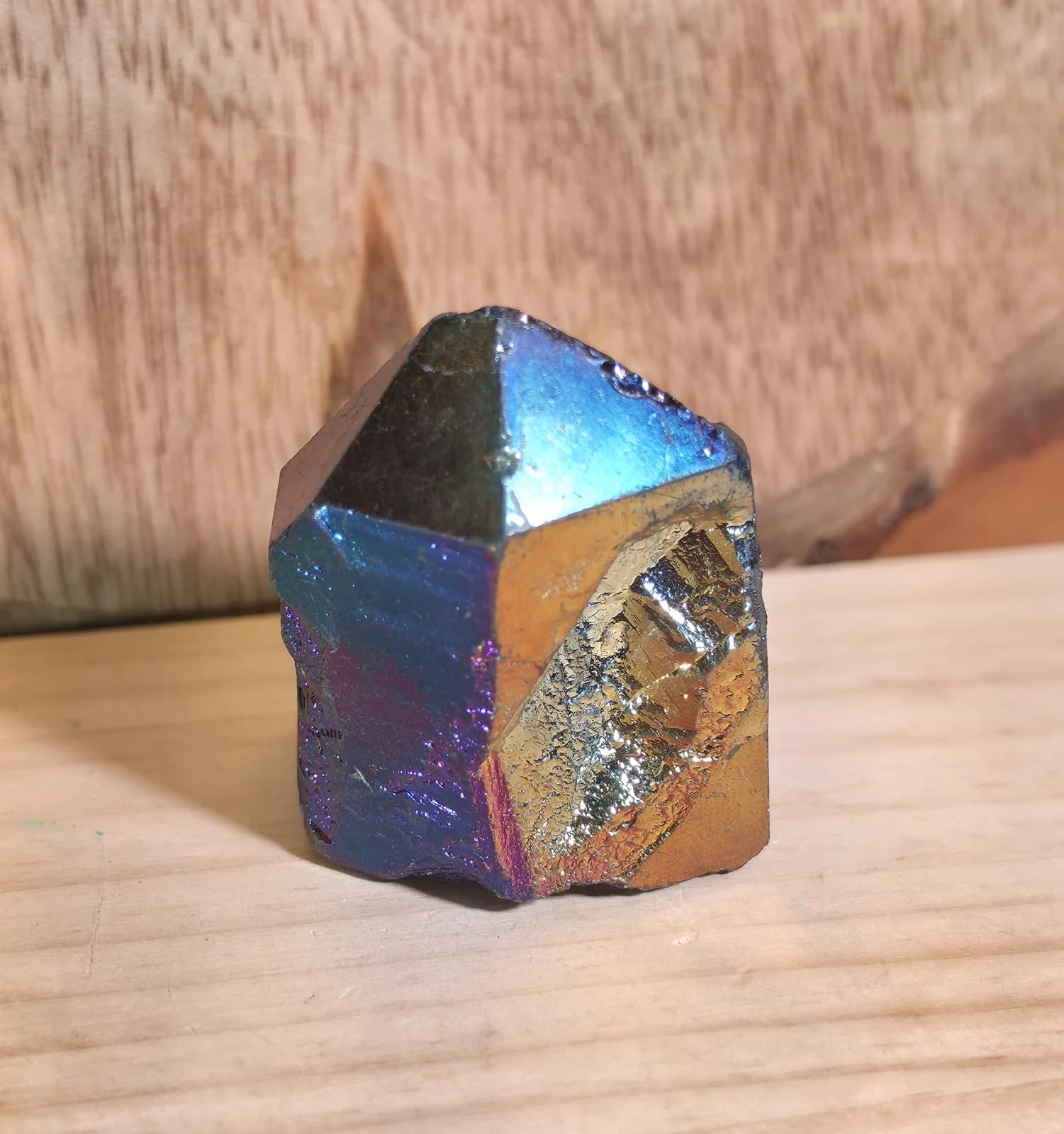 Titanium Aura Quartz Point, Sacred Divine